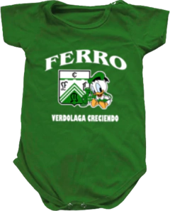 Body De Bebe Puro Algodon Ferro Carril Oeste 10 Modelos - comprar online