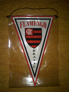 Banderín Triangular Flamengo 2 Modelos - comprar online