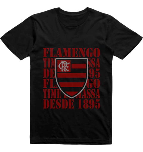 Camiseta Urbana De Algodão Infantil de Flamengo - comprar online