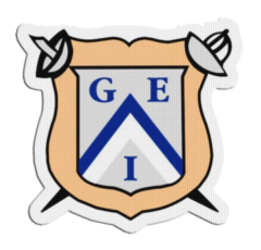 Patch Termocolante 7,5 cm GEI Gimnasia y Esgrima de Ituzaingo - comprar online