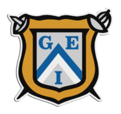 Patch Termocolante 7,5 cm GEI Gimnasia y Esgrima de Ituzaingo - comprar online