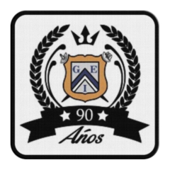 Patch Termocolante 7,5 cm GEI Gimnasia y Esgrima de Ituzaingo - LM MERCHANDISING