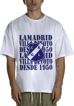 Camiseta Urbana De Algodão Adulto De General Lamadrid 7 Modelos na internet