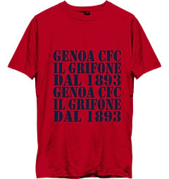 Urban Cotton T-Shirt (Adult) de Genoa Cfc on internet