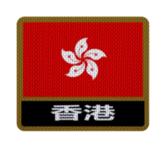 Parche Termoadhesivo 7,5 cm Bandera con Nombre - Países de Asia hasta Myanmar en internet