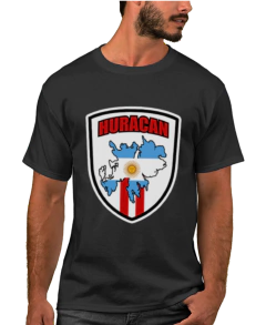 Remera Algodon Urbana De Adulto De Huracan 19 Modelos - LM MERCHANDISING
