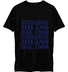 Remera Urbana de Algodon Adulto de Inter Milan