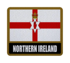 Parche Termoadhesivo 7,5 cm Bandera con Nombre - Países de Europa hasta Lituania - comprar online