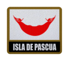 Iron-On Patch 7,5 cm Bandera con Nombre - Countries de Oceanía - buy online
