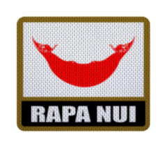 Image of Iron-On Patch 7,5 cm Bandera con Nombre - Countries de Oceanía
