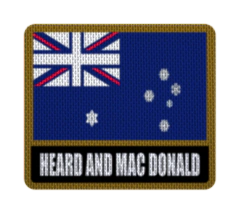 Parche Termoadhesivo 7,5 cm Bandera con Nombre - Países de Asia hasta Myanmar