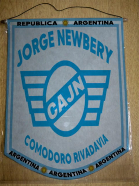 Banderín Grande Jorge Newbery Comodoro Rivadavia - comprar online