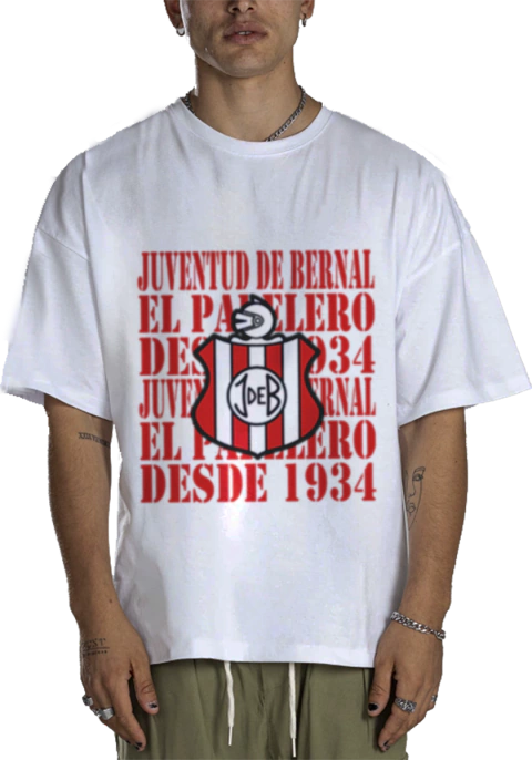 Camiseta Urbana De Algodão Adulto De Juventud De Bernal 3 Modelos