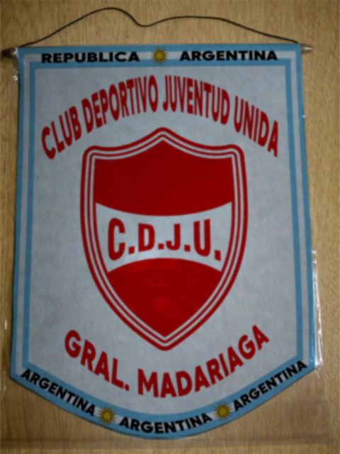 Banderín Mediano Juventud Unida Gral. Madariaga - comprar online