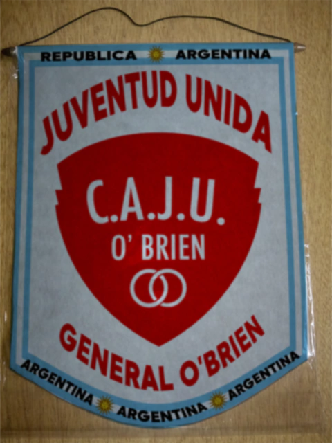 Banderín Grande Juventud Unida Gral O'Brien - comprar online