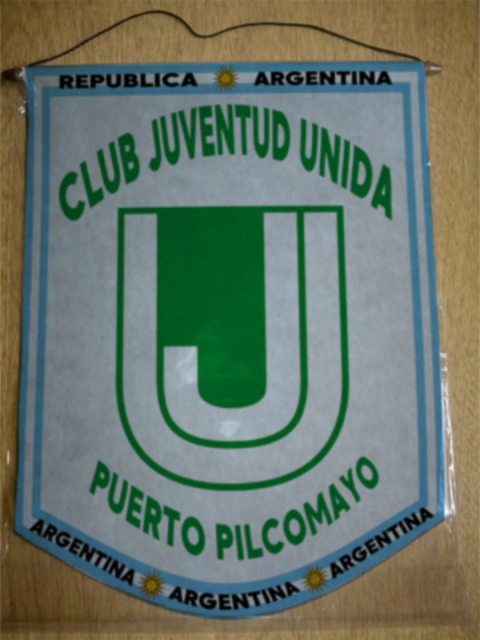 Banderín Grande Juventud Unida Puerto Pilcomayo - comprar online