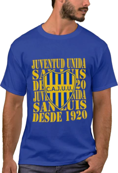 Remera Algodon Urbana De Adulto De Juventud Unida Universitario 4 Modelos en internet