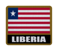 Parche Termoadhesivo 7,5 cm Bandera con Nombre - Países de África - comprar online