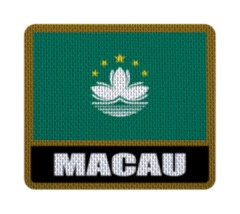 Parche Termoadhesivo 7,5 cm Bandera con Nombre - Países de Asia hasta Myanmar en internet