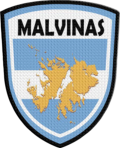 Iron-On Patch 7,5 cm Shield - Countries de América - LM MERCHANDISING