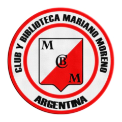 Iron-On Patch 7,5 cm Mariano Moreno Rugby Club on internet