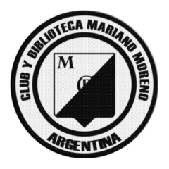 Iron-On Patch 7,5 cm Mariano Moreno Rugby Club - LM MERCHANDISING