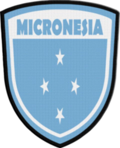 Parche Termoadhesivo 7,5 cm Shield - Países de Oceanía en internet