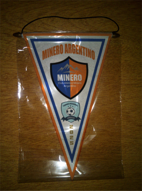 Flamula Triangular Minero Argentino San Juan - comprar online