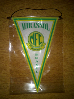 Flâmula Triangular Mirassol Futebol Clube 2 Modelos na internet