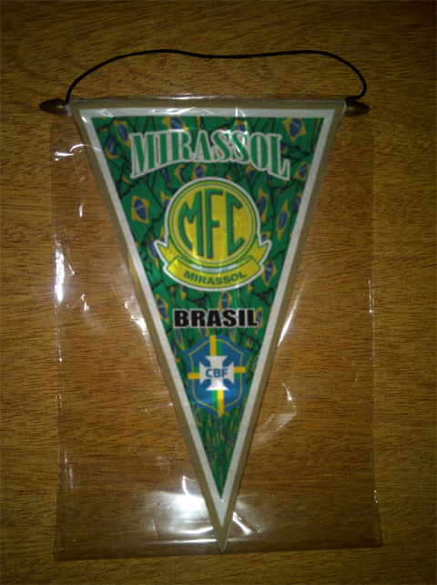 Flâmula Triangular Mirassol Futebol Clube 2 Modelos - comprar online