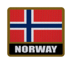 Patch Termocolante 7,5 cm Bandera con Nombre - Países de Europa hasta Yugoslavia