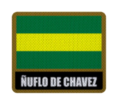 Parche Termoadhesivo 7,5 cm Bandera con Nombre - Divisiones de Bolivia