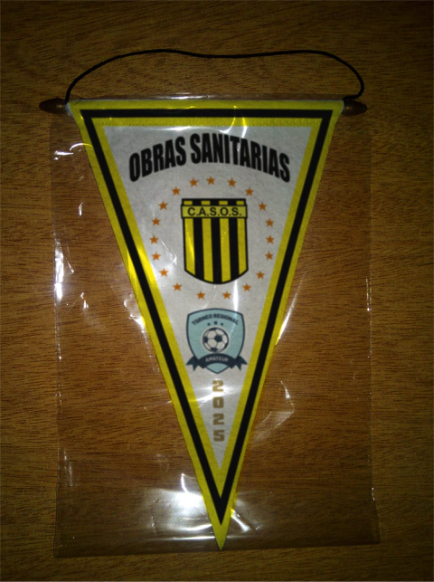 Banderin Triangular Obras Sanitarias Mina Clavero - comprar online