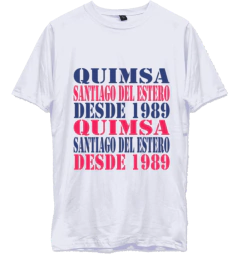 Urban Cotton T-Shirt (Adult) de Quimsa - online store