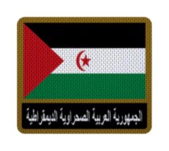 Parche Termoadhesivo 7,5 cm Bandera con Nombre - Países de África - tienda online