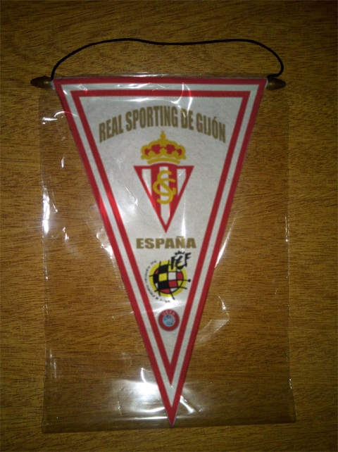 Triangular Pennant Real Sporting De Gijón - buy online