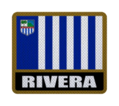Iron-On Patch 7,5 cm Bandera con Nombre - Departamentos de Uruguay on internet