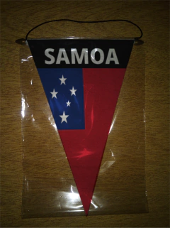 Banderín Triangular Países de Oceanía - comprar online