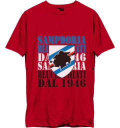 Imagen de Remera Urbana de Algodon Adulto de Sampdoria