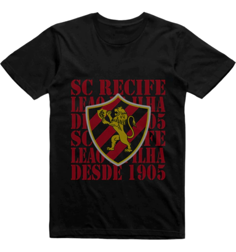 Camiseta Urbana De Algodão Adulto de Sc Recife - comprar online