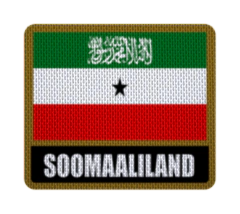 Parche Termoadhesivo 7,5 cm Bandera con Nombre - Países de África - LM MERCHANDISING