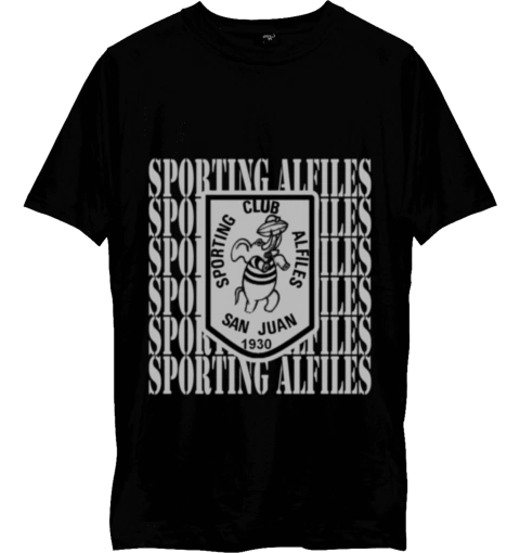 Remera Urbana Algodon de Sporting Alfiles San Juan - comprar online