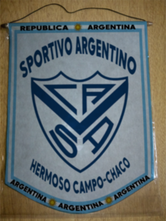 Banderín Mediano Sportivo Argentino Hermoso Campo Chaco - comprar online