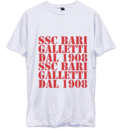 Remera Urbana de Algodon Adulto de Ssc Bari