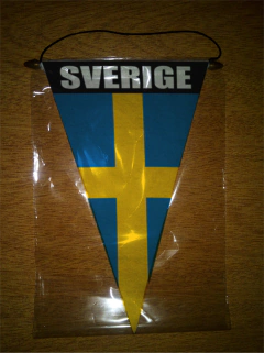 Banderín Triangular Países de Europa - LM MERCHANDISING