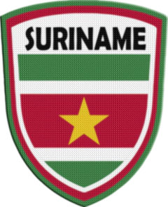 Iron-On Patch 7,5 cm Shield - Countries de América - buy online