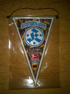 Banderín Triangular Sv Stuttgarter Kickers 2 Modelos en internet