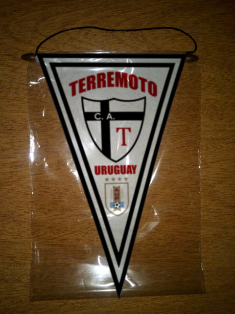 Banderín Triangular Terremoto Montevideo - comprar online