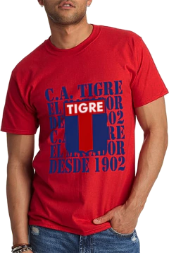Imagen de Remera Algodon Urbana De Adulto De Tigre 14 Modelos