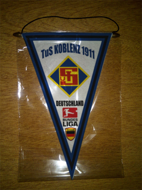 Banderín Triangular Tus Koblenz 1911 2 Modelos - comprar online